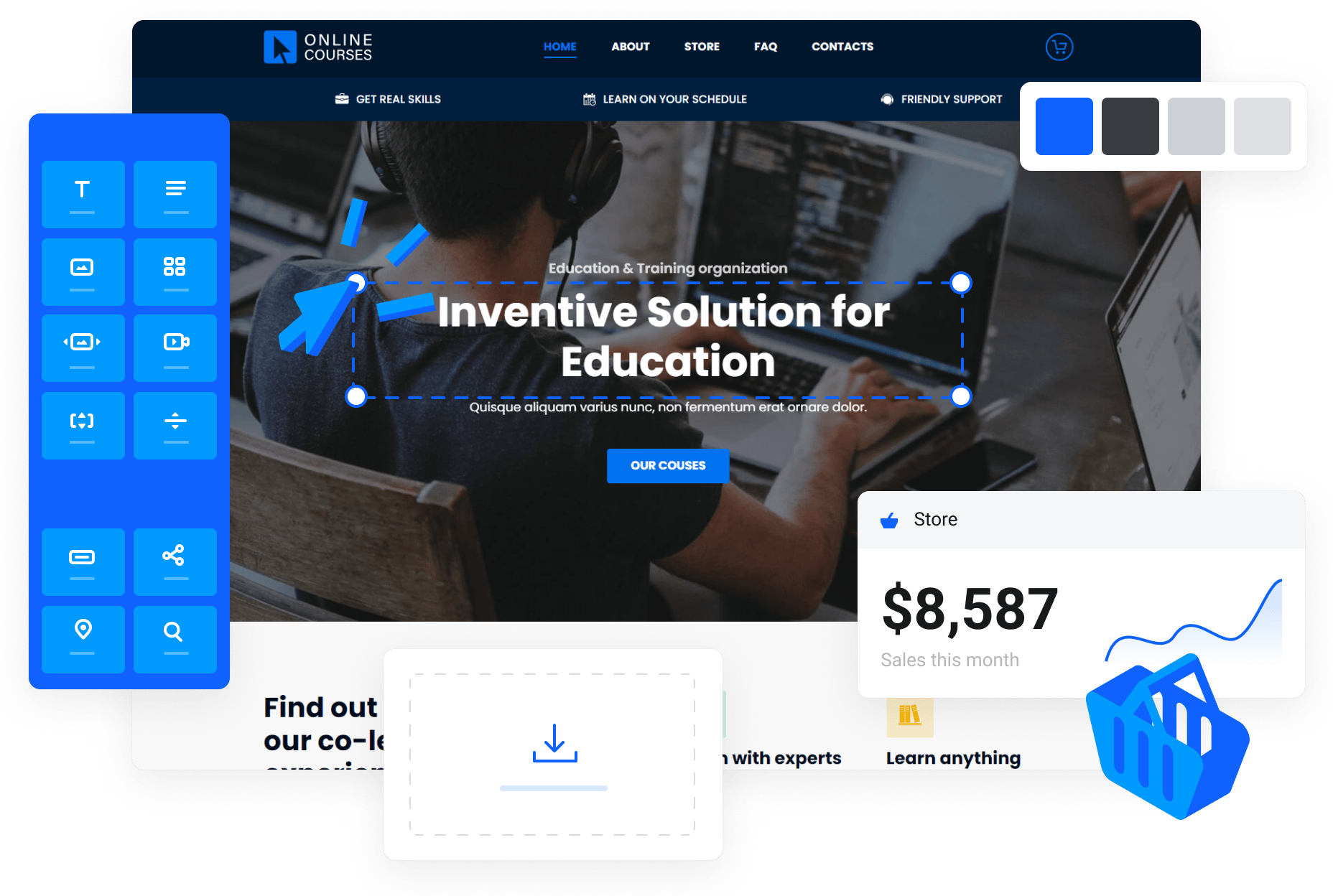200'den Fazla Şablon ile Hazır Web Sitenizi Kurun - Her Sektöre Uygun Tasarımlar