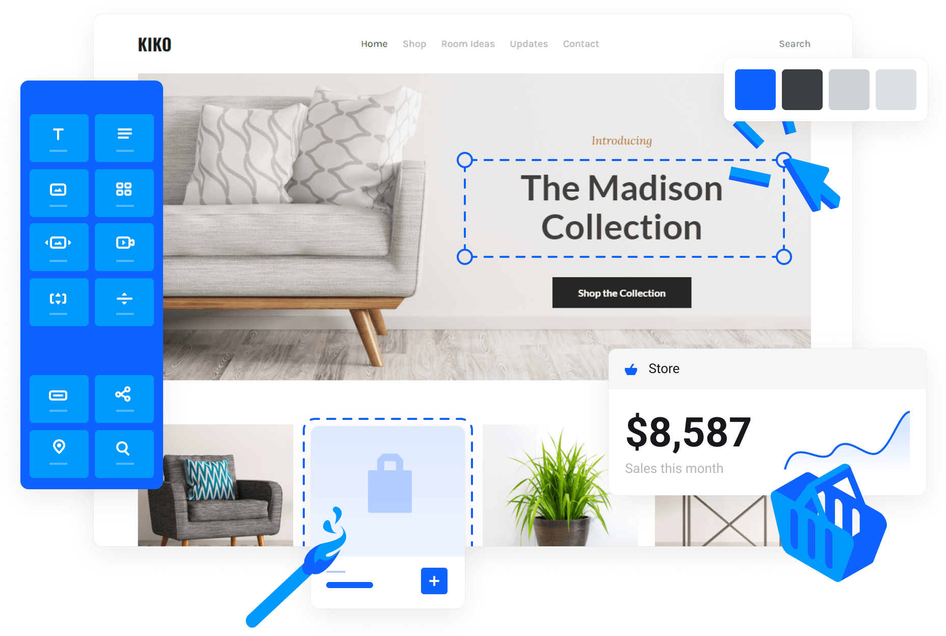 Alan Adı, Hosting, SSL ve Cloud Çözümleri  - Yapay zeka desteği ile web sitenizi oluşturun